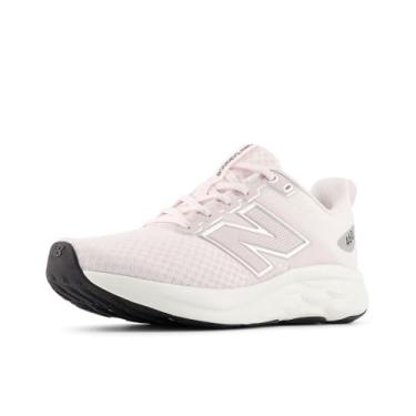 Imagem de New Balance 460v4 feminino, Sal rosa/prata metálico, 8.5 Wide