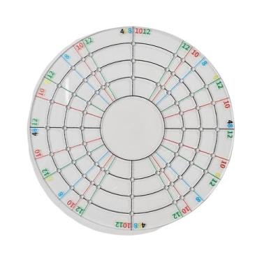 Imagem de Régua De Cerâmica 360 Graus, Medidor Multifuncional Para Desenho, Divi