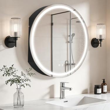 Imagem de WallBeyond Armário de remédios para banheiro com espelho