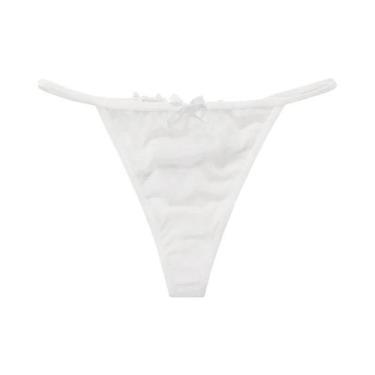Imagem de Calcinhas G String De Renda Com Cintura Baixa Para Mulheres, Sexy, Tra
