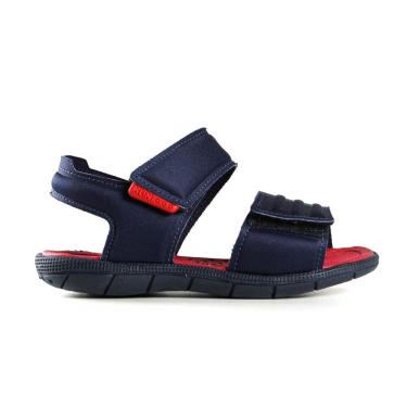 Imagem de Sandália Menina Klin Papete Tic Tac Azul Escuro/Rosa 711145