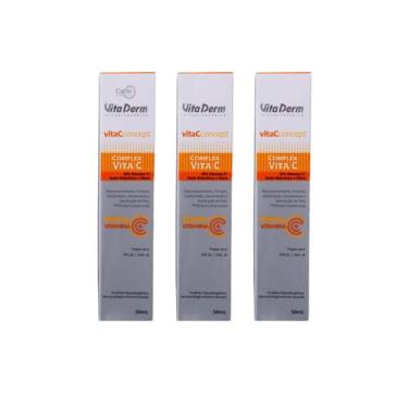 Imagem de 3 Unidades Complex Vita C Vita Derm 50ml