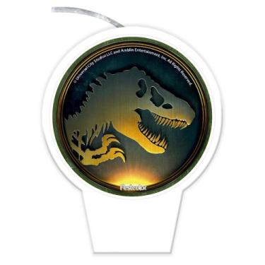 Imagem de Vela Para Bolo Festa de Aniversário Jurassic Park Festcolor