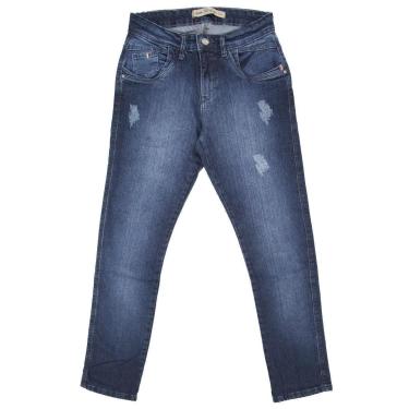 Imagem de Calça Jeans Bivik Elastano Wear Azul - Masculino-Masculino