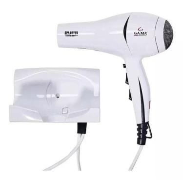 Imagem de Secador De Cabelo Gama Italy 2000w Ions Quente Frio Suporte Fixo Pared