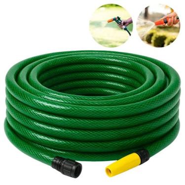 Imagem de Mangueira De Jardim 30m Trançada 3 Camadas Reforçada - LED