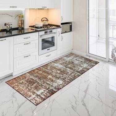 Imagem de 2 Tapete Cozinha Passadeira Antiderrapante 66x120 Js Bah M13 - IDEALIZ