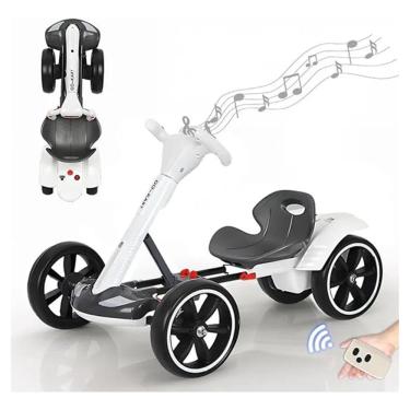 Imagem de Kart Eletrico Infantil Dobravel Ate 65Kg Com Led E Controle - Xcell
