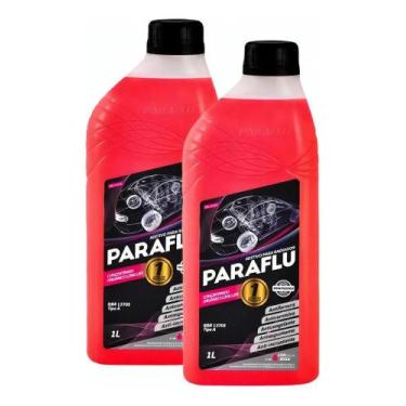 Imagem de 2 Fluido Paraflu Rosa Concentrado Organico 3001 1 Litro - Congratulati