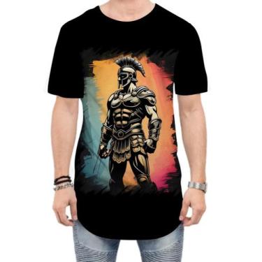 Imagem de Camiseta Longline Gladiador Romano Coliseu 3 - Kasubeck Store®, G