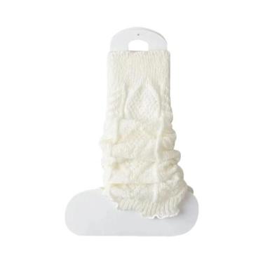 Imagem de Aquecedores De Pernas De Lã Tricotados Estilo Lolita Japonês Femininos