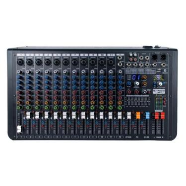 Imagem de Mesa de Som 12 Canais 2 Auxiliares Kadosh K-Audio MP12.2