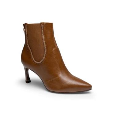 Imagem de Bota Feminina Salto Fino Dakota D2591, 35, Castanho