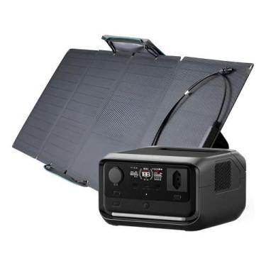 Imagem de Kit Ecoflow Gerador River 3 Plus 1200w 220v + Painel 110w