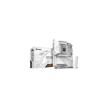 Imagem de Placa Mãe Gigabyte X870E AORUS ELITE X3D ICE, AMD AM5, ATX, DDR5, PCIe 5.0, Wi-Fi 7, Bluetooth, Branco - X870E A ELITE X ICE