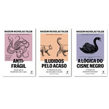 Imagem de Kit Nassim Nicholas Taleb: Antifrágil, Iludidos pelo acaso e A lógica do cisne negro