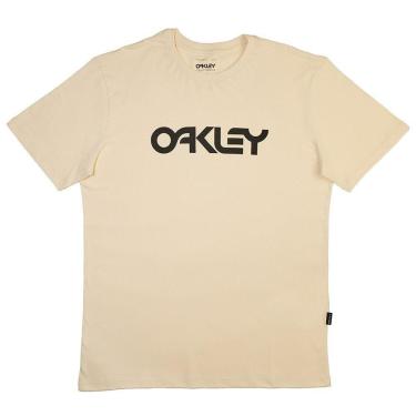 Camiseta Oakley Texture Graphic Tee White - Masculina