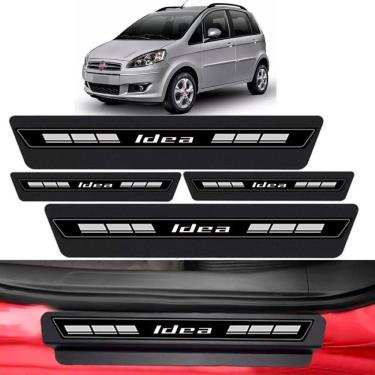Imagem de Kit Soleira Porta Top Premium Fiat Idea Todos anos
