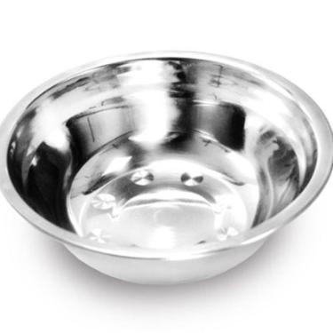 Imagem de 3 Tigelas Redonda bacia em aço Inox 27cm ic TJ-18-3