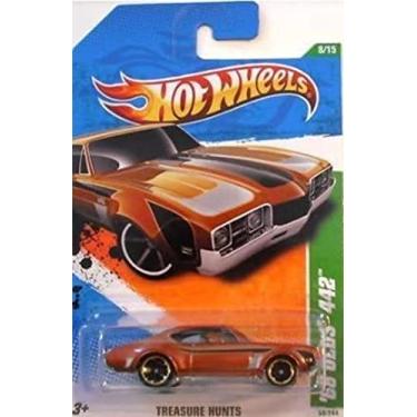 Imagem de Hot Wheels Treasure Hunts 2011 '68 Olds 442 Brown Car 8/15