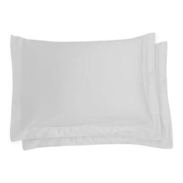 Imagem de Kit Com 2 Fronhas 300 Fios Satinee - Kacyumara Silver