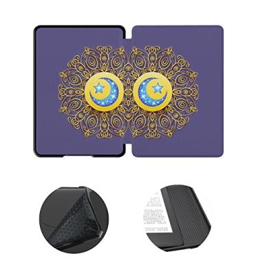 Imagem de Capa de 15,24 cm para o novo Kindle 11ª geração, versão 2022 (não serve para Kindle Paperwhite 11ª ou Kindle 10ª 2019), capa protetora à prova d'água com ativação automática