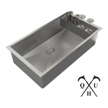 Imagem de Combo Cuba 70X40 Cozinha Escorredor De Pratos Moderno