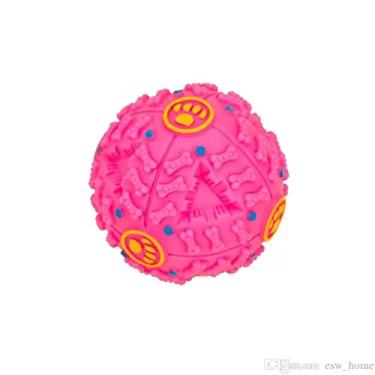 Imagem de Brinquedo Para Cães Porta Petisco Bola Interativa Pet Apito BOLA PETISQUEIRA (ROSA)