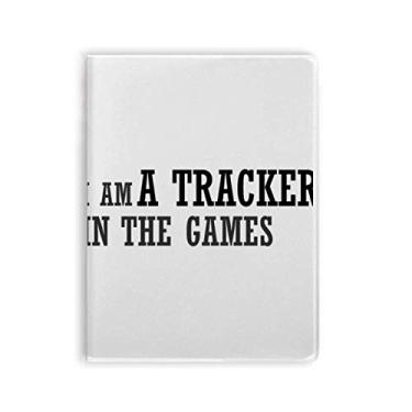 Imagem de Diário de capa macia para notebook I Am A Tracker In The Games