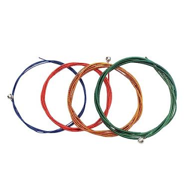 Imagem de CIADAZ 4 Pcs Corda de Baixo Elétrico Corda de Aço para Baixo Elétrico Importado Hexagonal Núcleo de Aço Instrumento Musical Acessório Cordas de Baixo para Guitarra