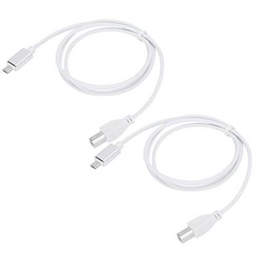 Imagem de Fio para Piano, Fio para Piano Micro USB para B, Características Estáveis Fáceis de Usar para Piano Elétrico/órgão Eletrônico