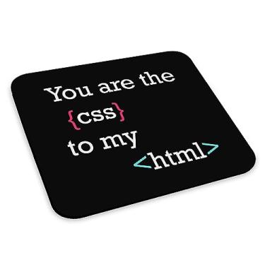 Imagem de Mouse Pad Programador Css Html Presente Namorados Mousepad