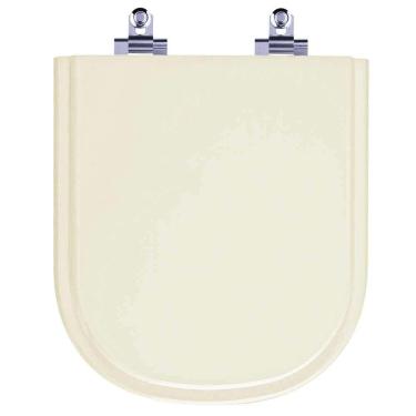Imagem de Assento Sanitário Laqueado Soft Close Life Pergamon (Bege Claro) para vaso Celite