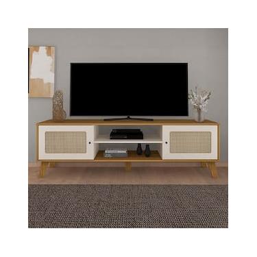 Imagem de Rack Artely Charlotte com 180 cm de Largura, Ideal para TV de até 75”