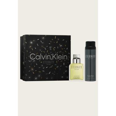 Imagem de Kit Perfume 100 ml Coffret Eternity For Men Eau de Toilette + Desodorante 150ml Calvin Klein Masculino Calvin Klein 27445-0 masculino