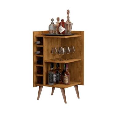 Imagem de Adega De Canto Malbec cor Freijó - Comprar Moveis em Casa