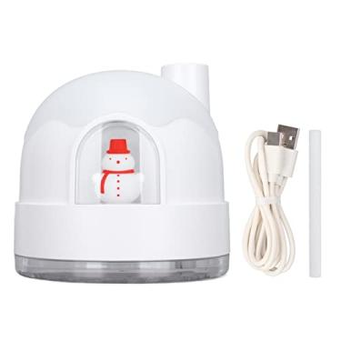 Imagem de Umidificador MOUMOUTEN Little Snowman Igloo, Mini Umidificador Portátil De 350 Ml, Recarregável Por USB, Proteção De Desligamento Automático Para Quarto, Escritório, Viagens, Carro, Plantas
