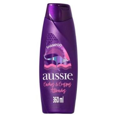 Imagem de Shampoo Aussie Cachos e Crespos Ativados Limpeza Delicada e Hidratante 360ml-Unissex