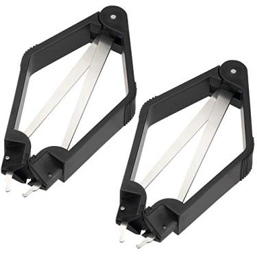 Imagem de PAGOW Ferramenta de extração de lascas de aço, extrator de chip PLCC IC, extrator de componentes de placa de circuito de placa mãe (2 peças)