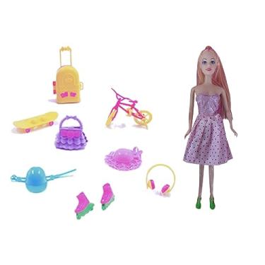 Imagem de Boneca Meggie Premium Baby e Acessórios Pica Pau Brinquedos