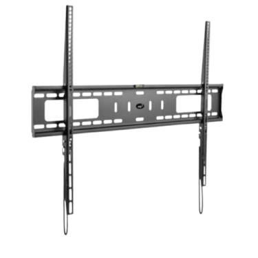 Imagem de ELG, N01V8, Suporte Fixo de Parede Para Telas Gigantes, TVs de 55" a 100", Capacidade Até 75kg, Com Trava de Segurança, Perfil Ultra Slim e Engate Rápido, Preto