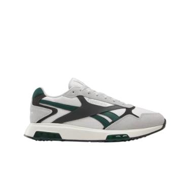 Imagem de Reebok Tênis unissex Glide DMX para adultos, Giz/Cinza 1/Verde Colegiado, 13.5 Women/12 Men