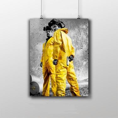 Imagem de Placa Decorativa Walter E Jesse Poster Série Breaking Bad
