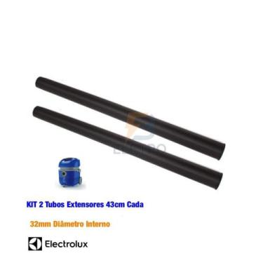 Imagem de 2 Tubos Prolongador para Aspirador de Pó Electrolux Flex 1400w - Comer