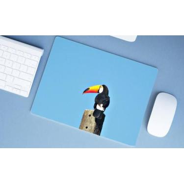 Imagem de Mouse Pad Emborrachado Personalizado Animais Exóticos Selvagens, 40x30