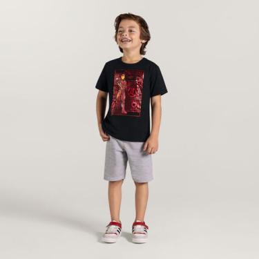 Imagem de Camiseta Estampada Infantil Menino Com Brandili, 3