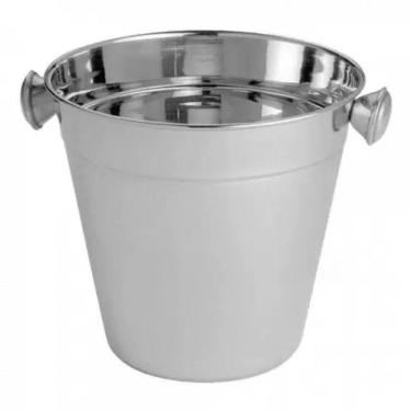 Imagem de Balde De Gelo 14cm Inox 1,250 Litros - Mimo