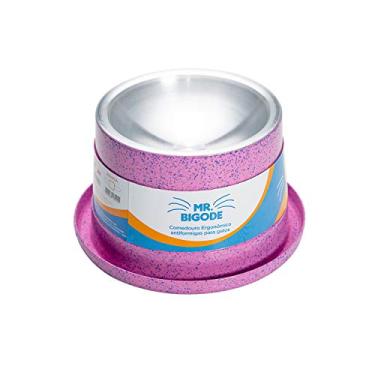 Imagem de Comedouro Antiformiga para Gatos Mr. Bigode Rosa -250ml Nf Pet para Gatos, 250ml, Rosa