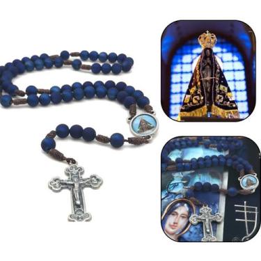 Imagem de Terço metálico nossa senhora aparecida - FORNECEDOR 1