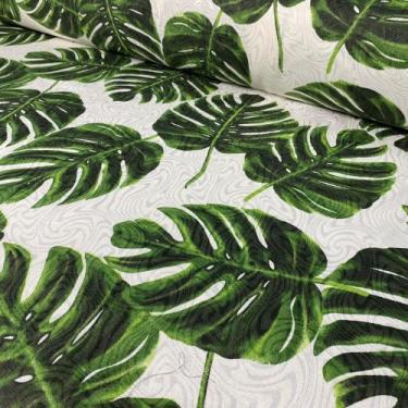 Imagem de Tecido Estampado Para Decorações Costela Folhagem 1,40 de Largura 1 Me